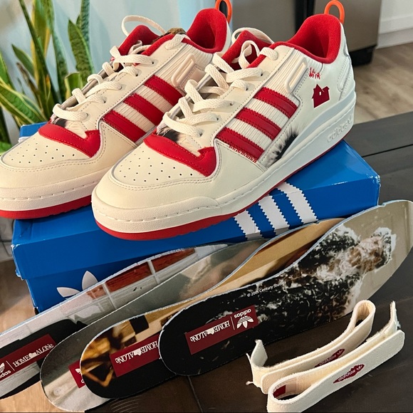 Adidas Forum Low Home Alone Sneakers - Picture 1 of 4